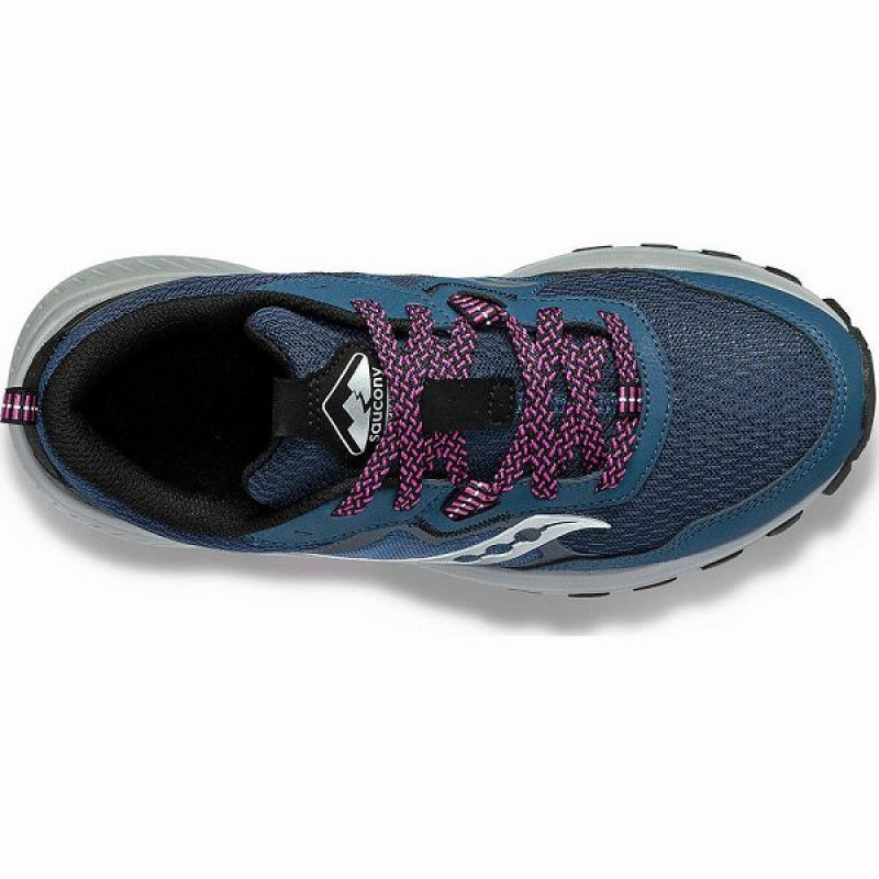 Women's Saucony Excursion TR16 Trail Running Shoes Navy | UIXYVEC-35