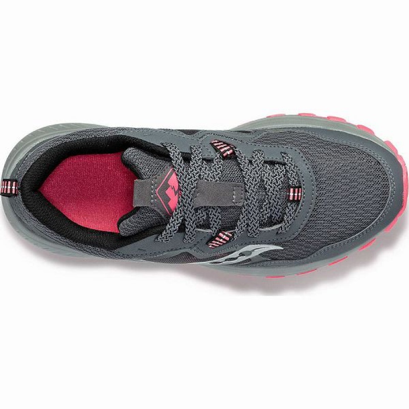 Women's Saucony Excursion TR16 Trail Running Shoes Grey / Coral | YLWQMSI-60