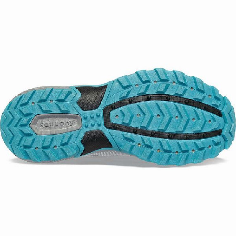 Women's Saucony Excursion TR16 Trail Running Shoes Grey / Blue | UAEPQTF-89