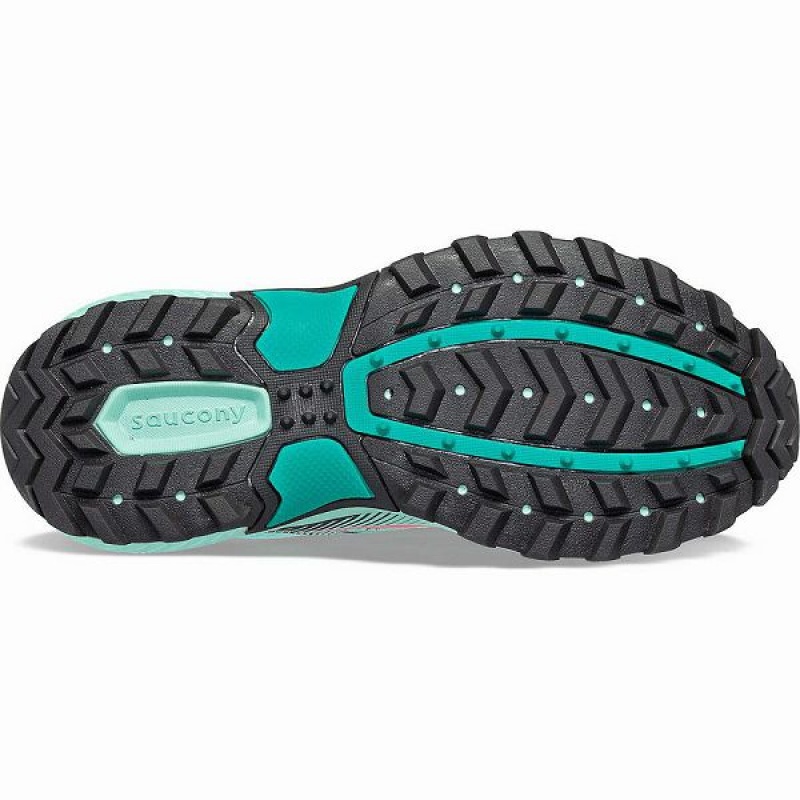 Women's Saucony Excursion TR16 Trail Running Shoes Turquoise / Pink | FGMRPCI-71