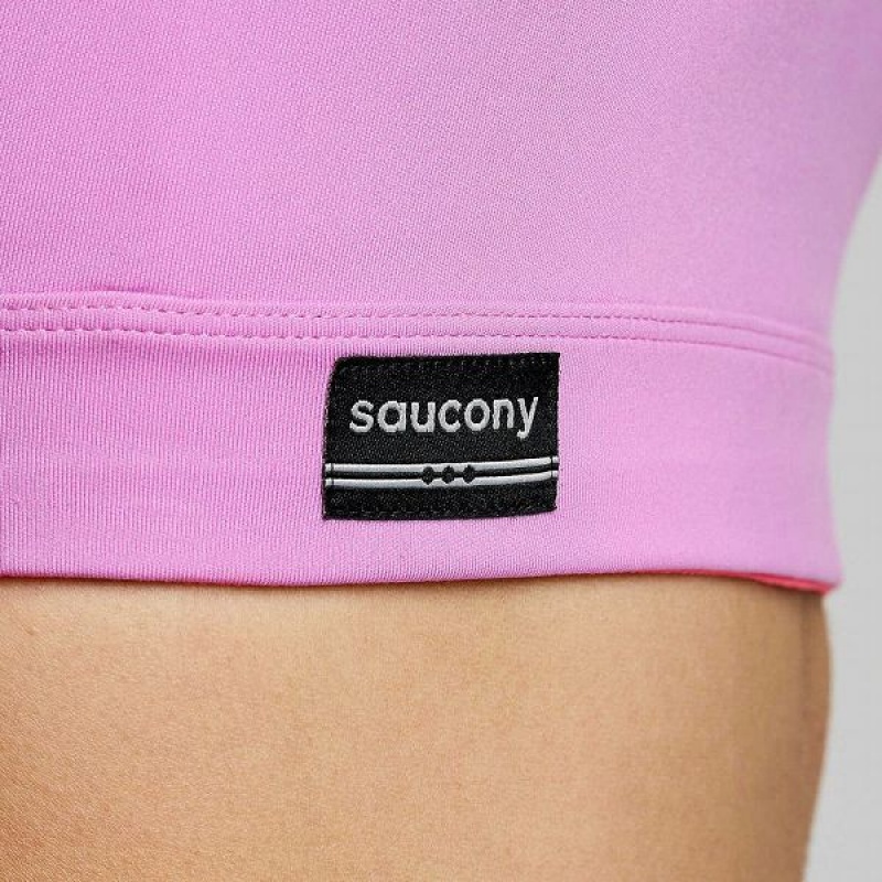 Women's Saucony Fortify Bras Purple | AKEHOPM-98