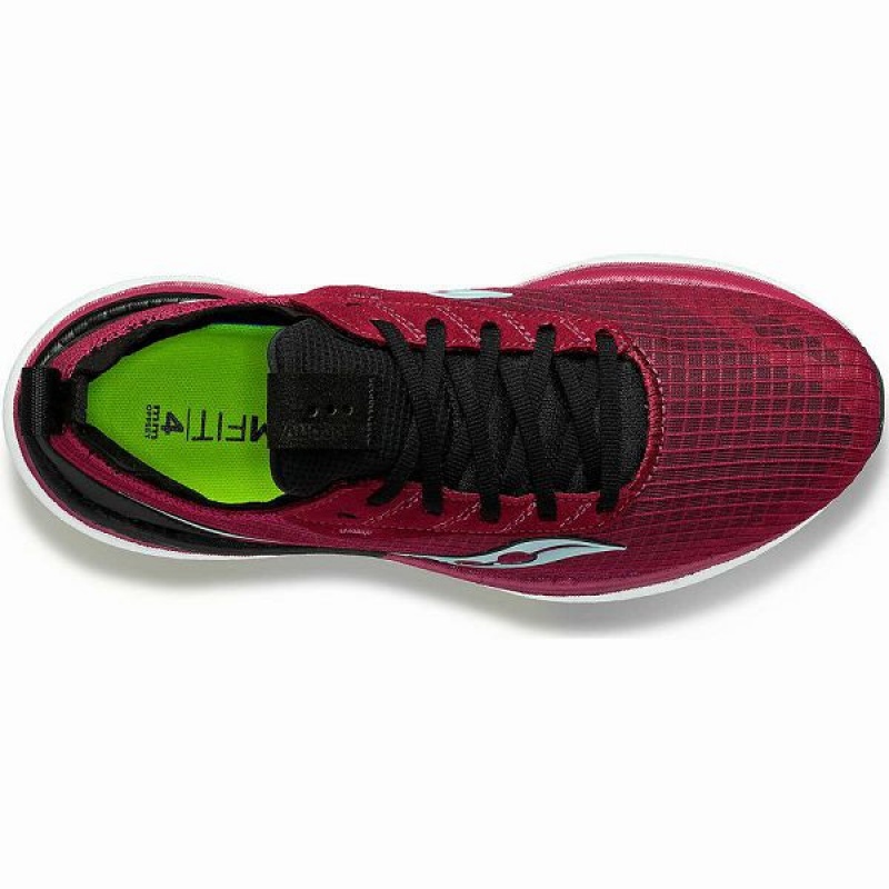 Women's Saucony Freedom Crossport Running Shoes Red / Black | EFDHONK-62