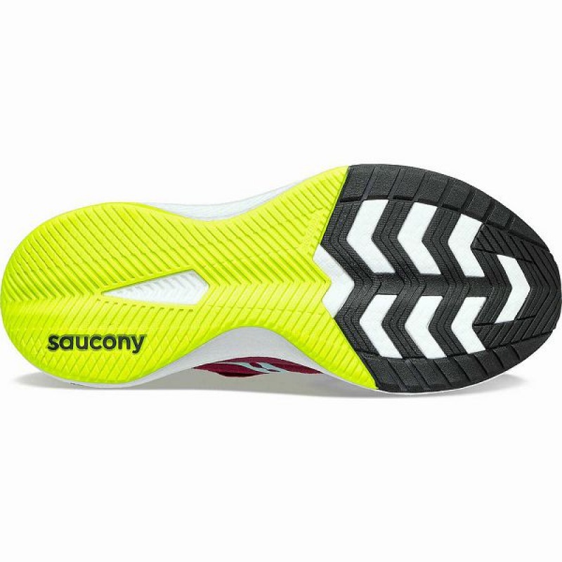 Women's Saucony Freedom Crossport Running Shoes Red / Black | EFDHONK-62