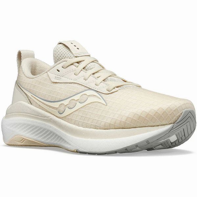 Women's Saucony Freedom Crossport Running Shoes Beige | KJZUXBV-45