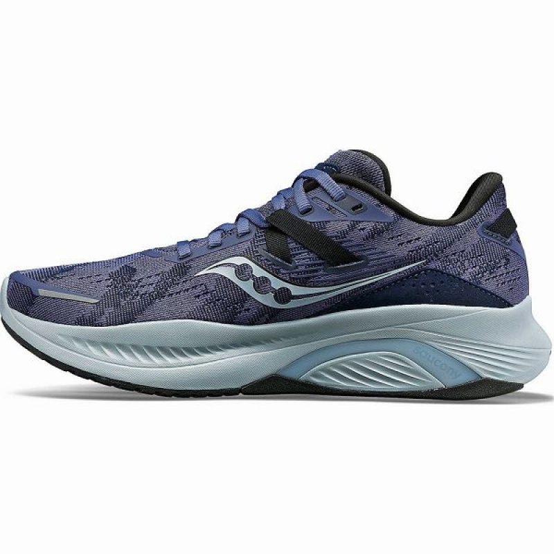 Women's Saucony Guide 16 Running Shoes Navy / Blue | CUAMBGW-81