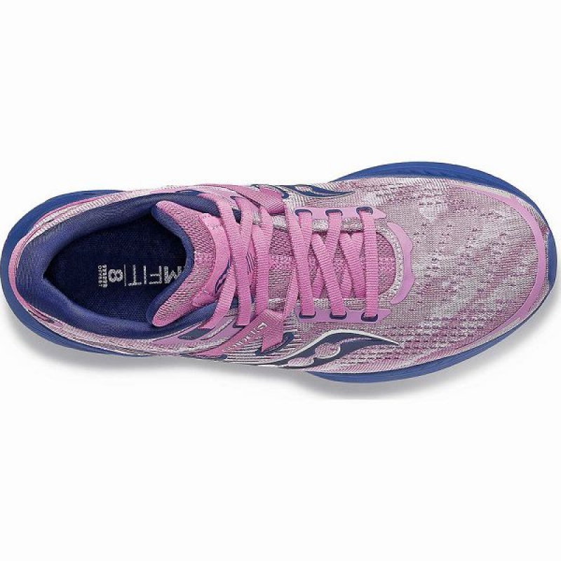 Women's Saucony Guide 16 Running Shoes Purple / Indigo | JKETSOL-02