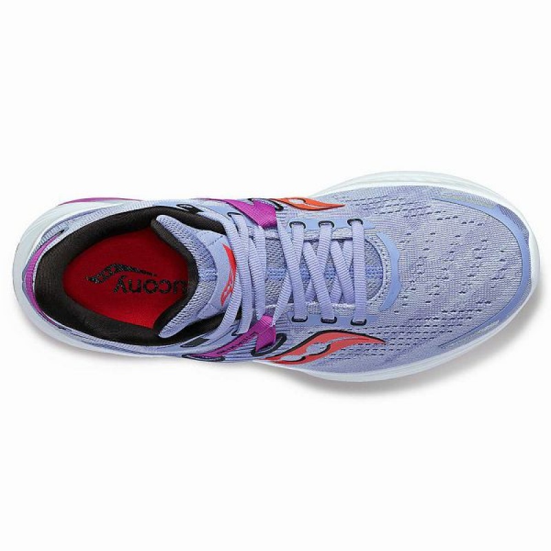 Women's Saucony Guide 16 Running Shoes Purple | ENKIGRW-56