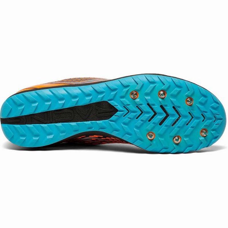 Women's Saucony Havok XC 3 Spike Spikes Shoes Blue | VAYKFJC-90