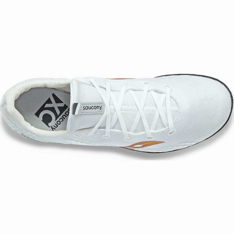 Women's Saucony Havok XC 3 Spike Spikes Shoes White | CLIGAKO-07