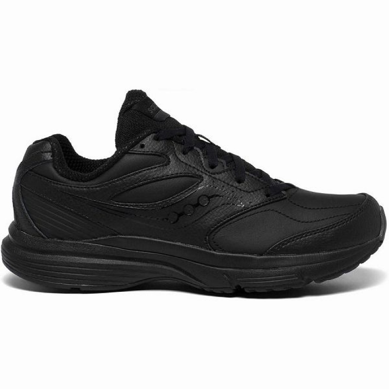 Women\'s Saucony Integrity Walker 3 Extra Wide Walking Shoes Black | MGWJUFH-43