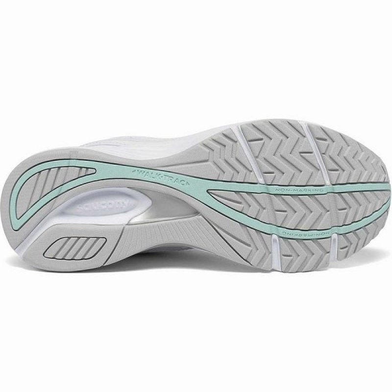 Women's Saucony Integrity Walker 3 Extra Wide Walking Shoes White | FRWPHTY-13