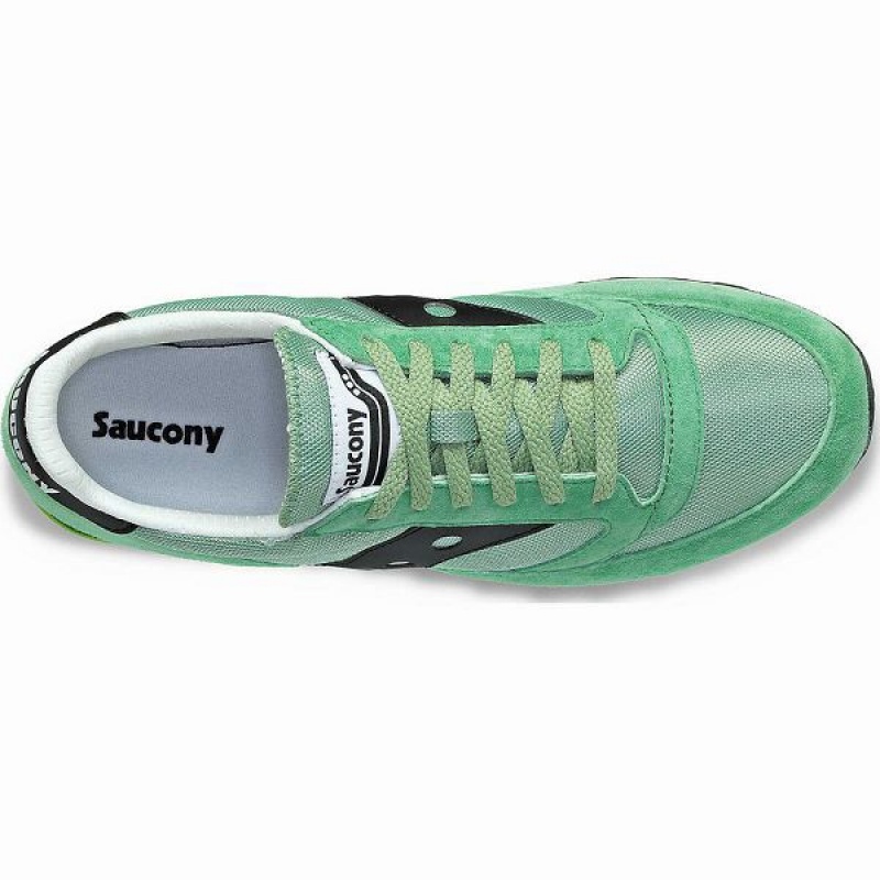 Women's Saucony Jazz 81 Sneakers Green / Black | DLHPXMQ-52