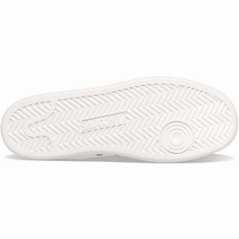 Women's Saucony Jazz Court High Sneakers White / White | UQYJHPG-81