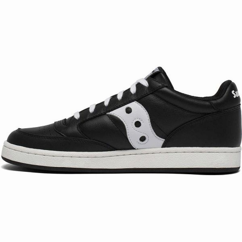 Women's Saucony Jazz Court Sneakers Black / White | SQHDPXF-94