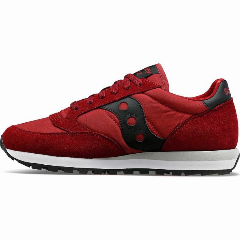 Women's Saucony Jazz Original Sneakers Burgundy / Black | QINSOFJ-54