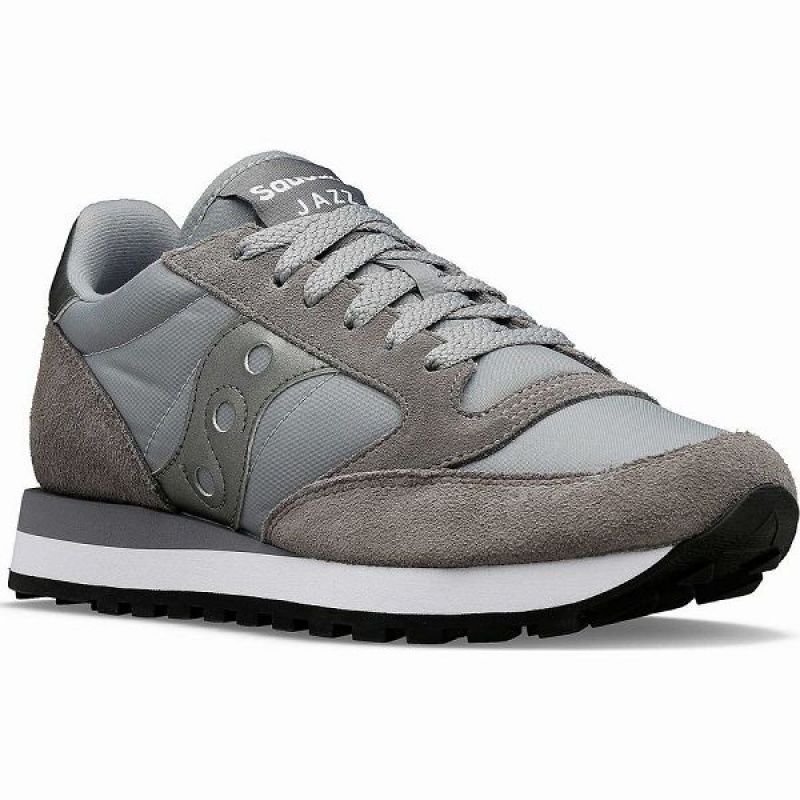 Women's Saucony Jazz Original Sneakers Grey | NRFXDZI-35