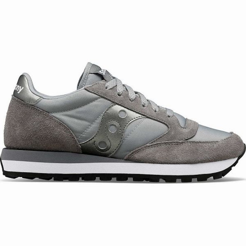 Women\'s Saucony Jazz Original Sneakers Grey | NRFXDZI-35