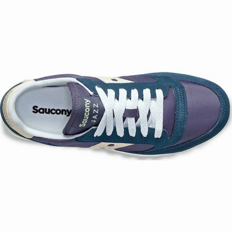 Women's Saucony Jazz Original Sneakers Navy / Cream | IKCYGJV-56