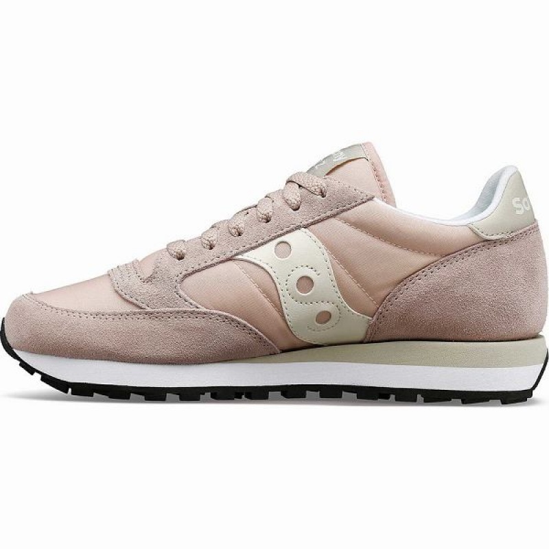 Women's Saucony Jazz Original Sneakers Pink / Cream | YALDWIK-29