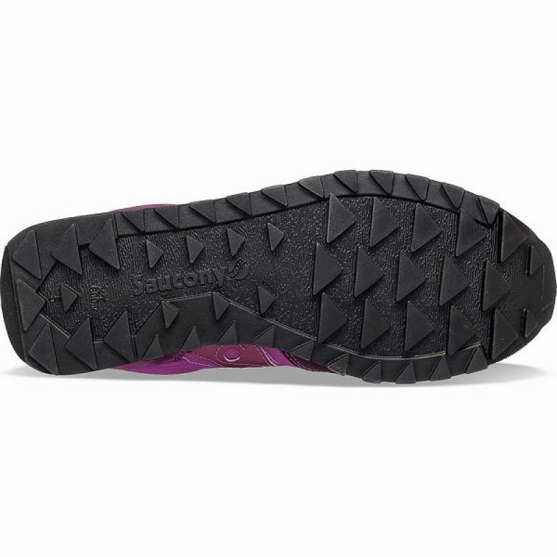 Women's Saucony Jazz Original Sneakers Purple | XVUKJDT-98