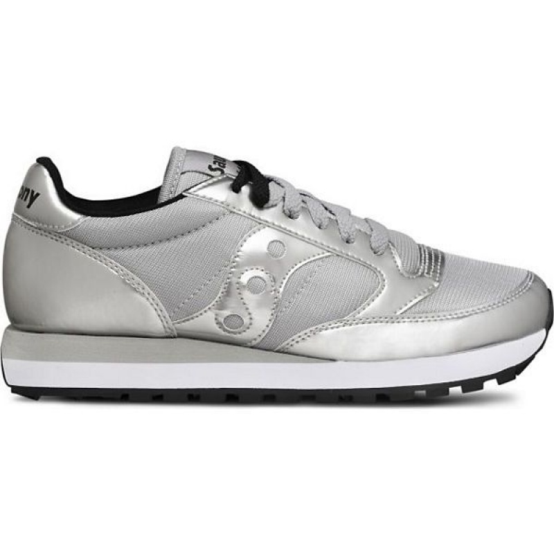 Women\'s Saucony Jazz Original Sneakers Silver | UCSZPQH-74