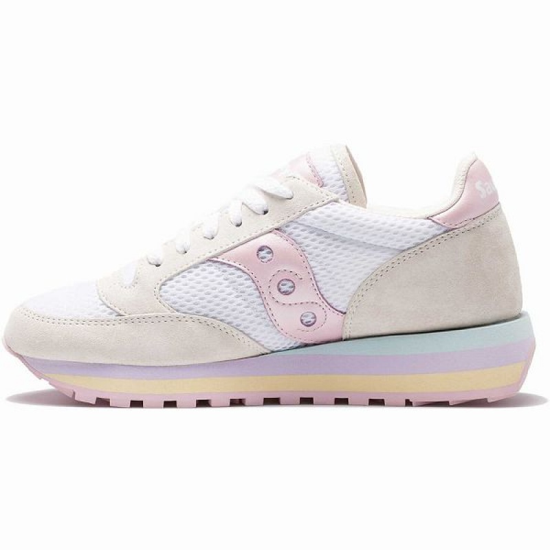 Women's Saucony Jazz Triple Highlights Sneakers Multicolor | RZDMJUI-37