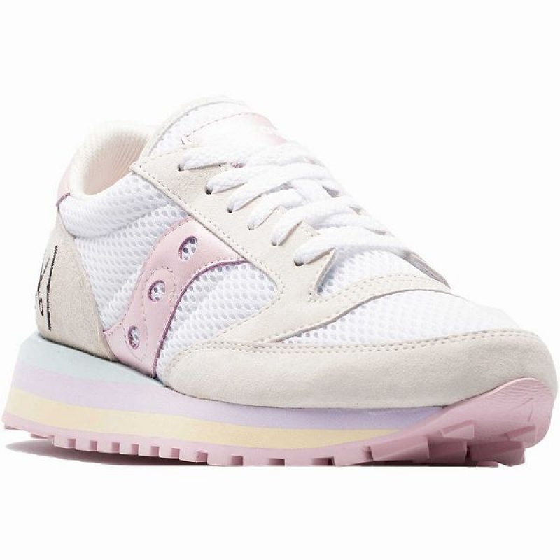 Women's Saucony Jazz Triple Highlights Sneakers Multicolor | RZDMJUI-37