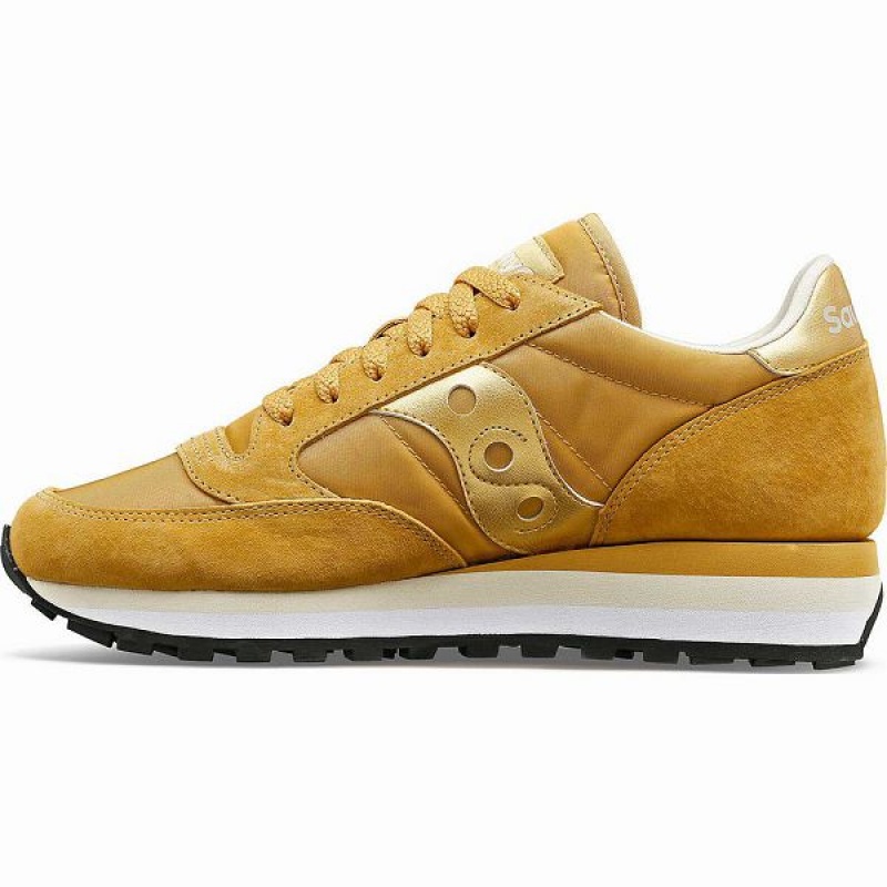 Women's Saucony Jazz Triple Sneakers Beige | ZSTEBPK-36