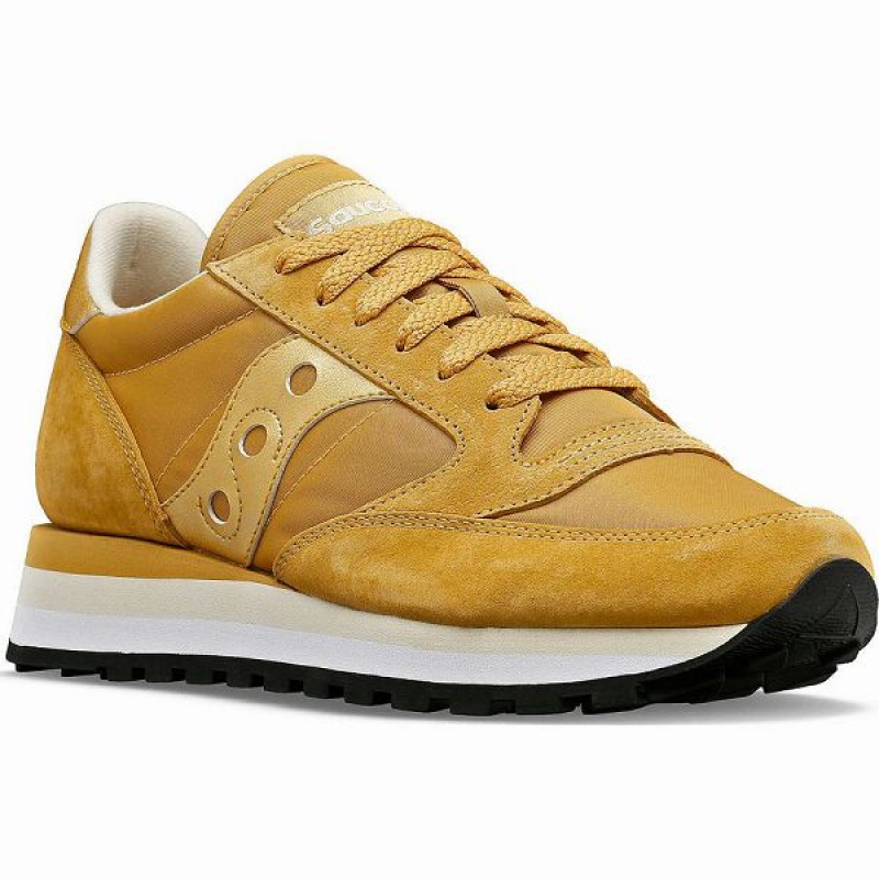 Women's Saucony Jazz Triple Sneakers Beige | ZSTEBPK-36