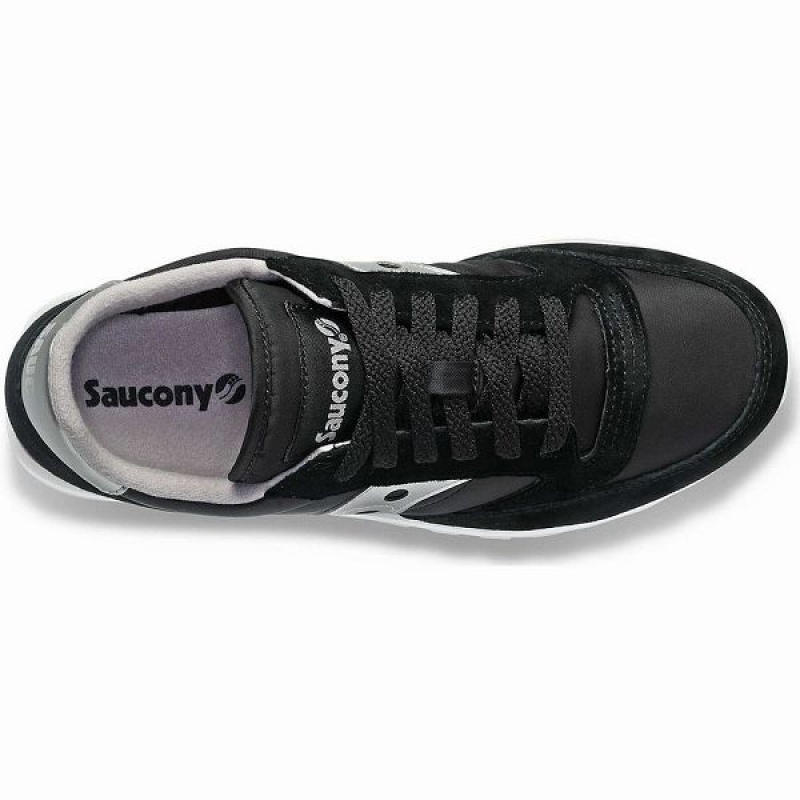 Women's Saucony Jazz Triple Sneakers Black / Silver | DBOSENI-82