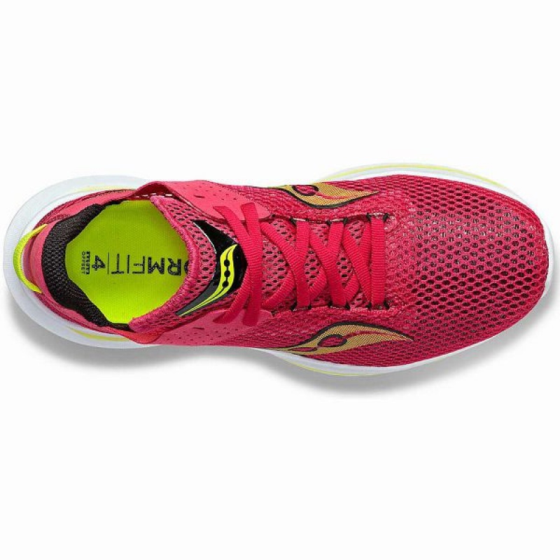 Women's Saucony Kinvara 14 Running Shoes Red / Rose | SKUHYVO-21