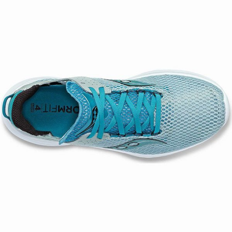 Women's Saucony Kinvara 14 Running Shoes Glacier / Ink | FVYMXNQ-01