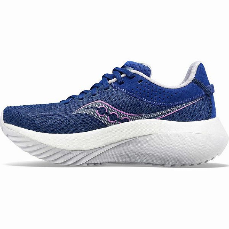 Women's Saucony Kinvara Pro Running Shoes Indigo / Purple | GOETHFM-81