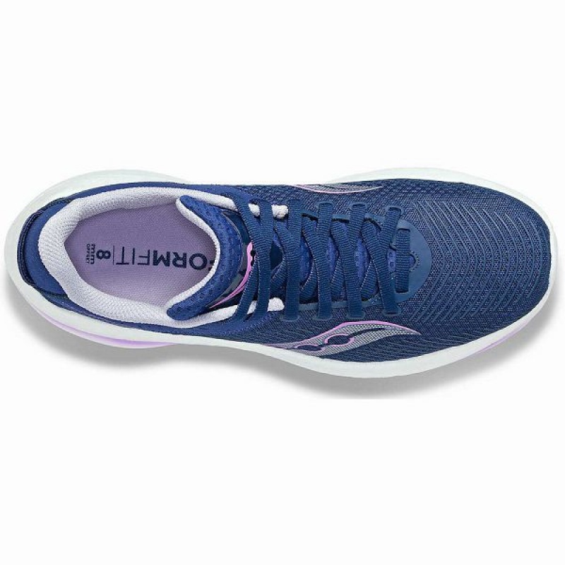 Women's Saucony Kinvara Pro Running Shoes Indigo / Purple | GOETHFM-81