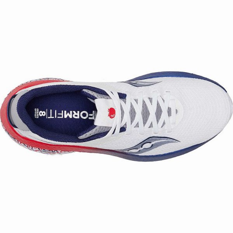 Women's Saucony NYC Kinvara Pro Running Shoes Blue / Navy | LNHQVZT-95