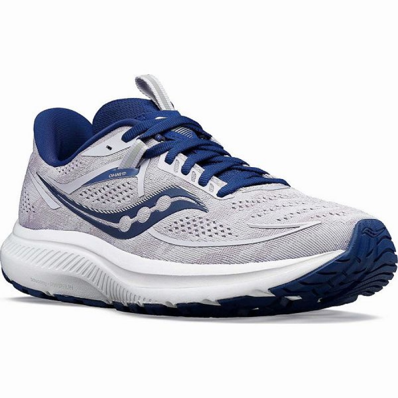 Women's Saucony Omni 21 Running Shoes Purple / Indigo | RWOXEPK-78