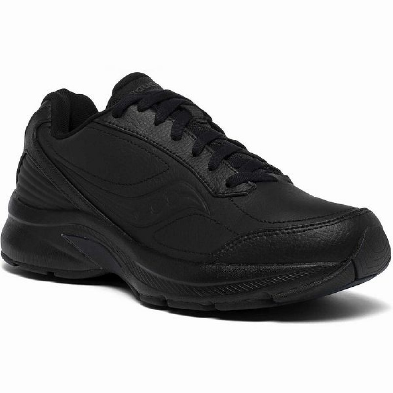 Women's Saucony Omni Walker 3 Walking Shoes Black | UJHWLBT-42