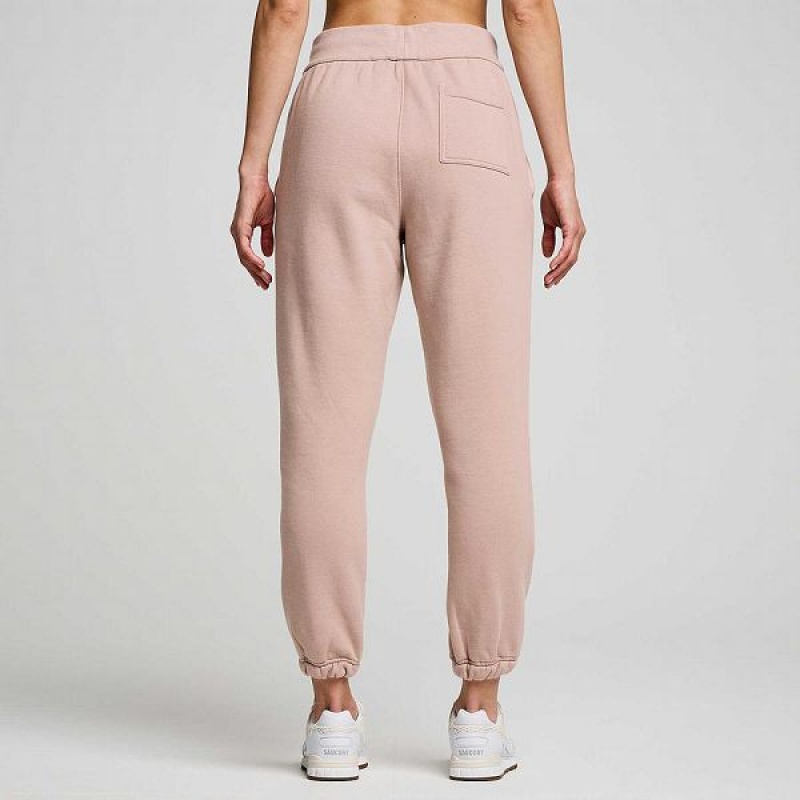 Women's Saucony Recovery Sweatpants Smoke Graphic | IRCMEDZ-27