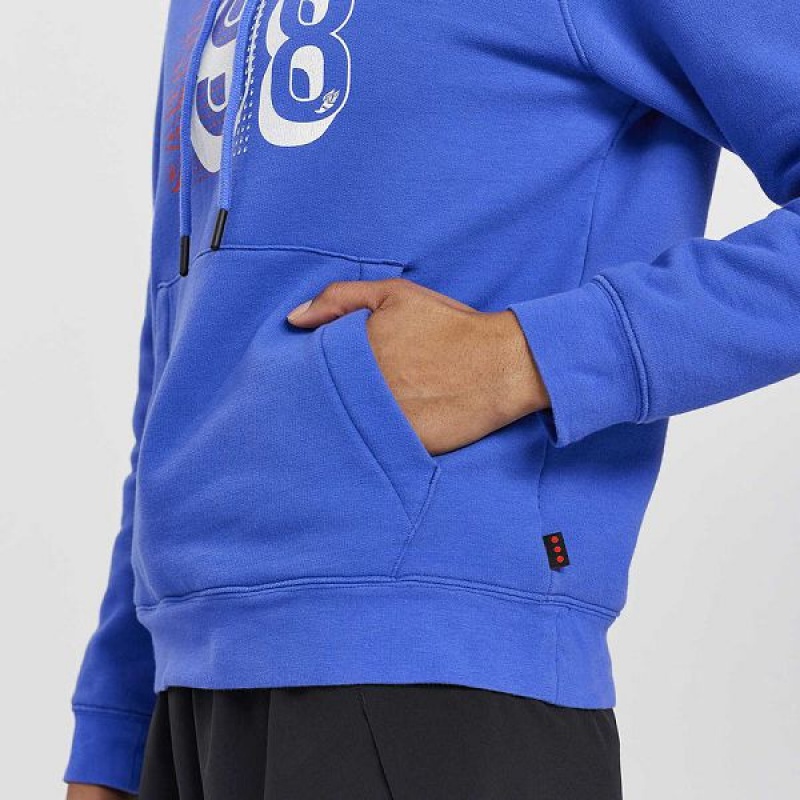 Women's Saucony Rested Hoodie Blue | FUSWPOJ-72