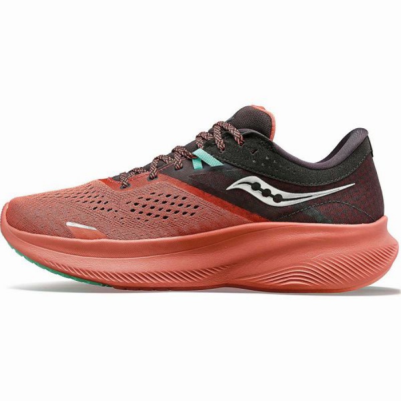 Women's Saucony Ride 16 Running Shoes Orange | TCVUXHL-35