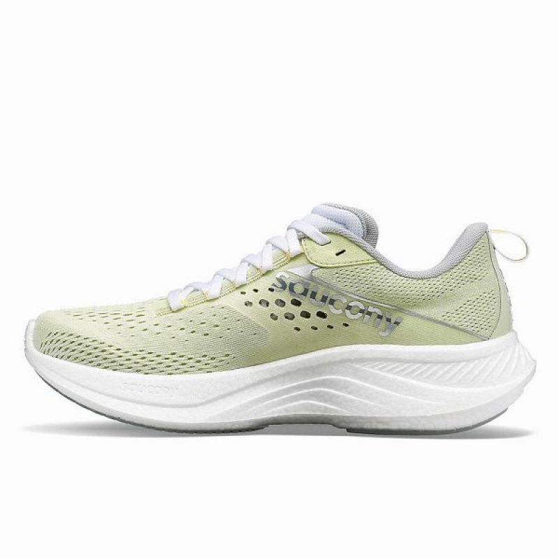 Women's Saucony Ride 17 Running Shoes Fern / Cloud | FDXHUPO-02