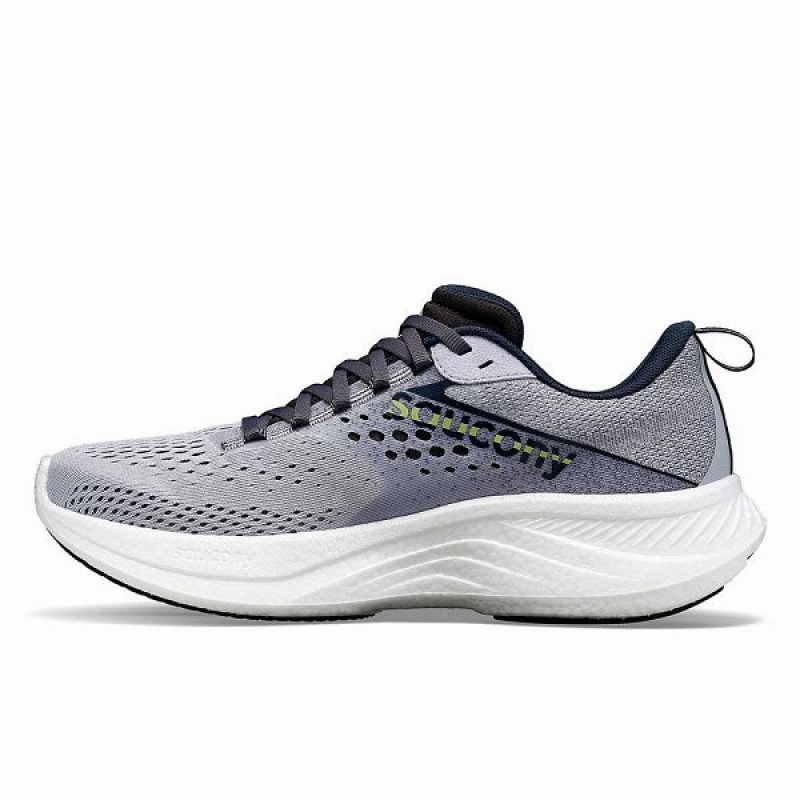 Women's Saucony Ride 17 Running Shoes Navy | YGHEKTB-43