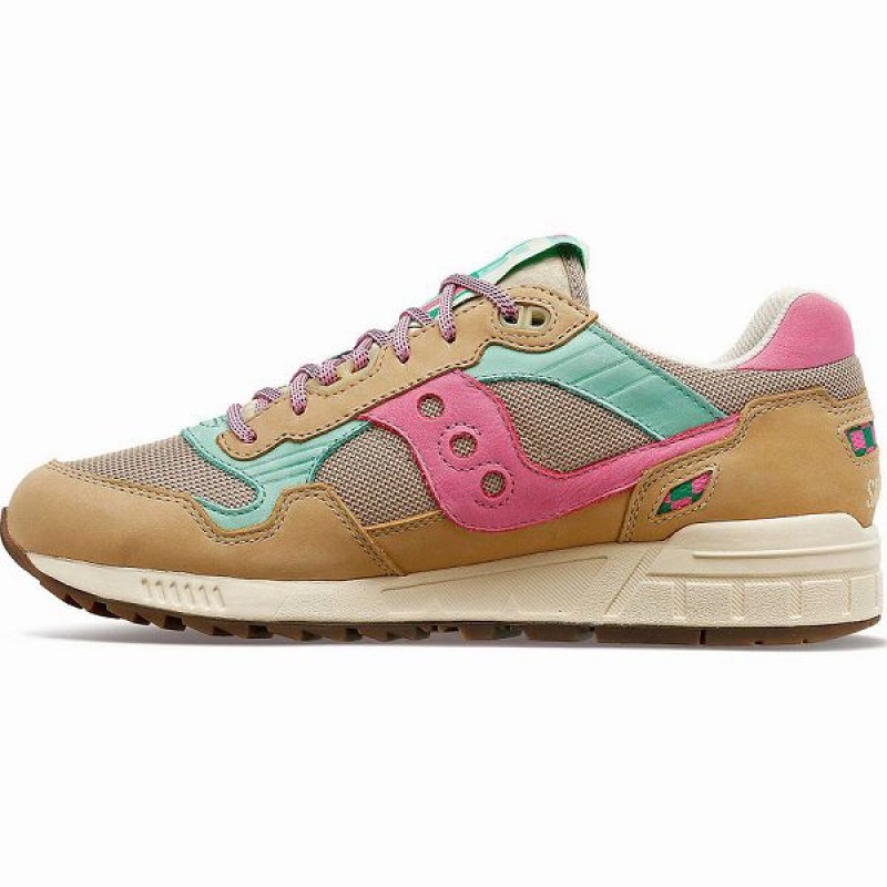 Women's Saucony Shadow 5000 Earth Citizen Sneakers Grey / Pink | BSAFYQZ-32