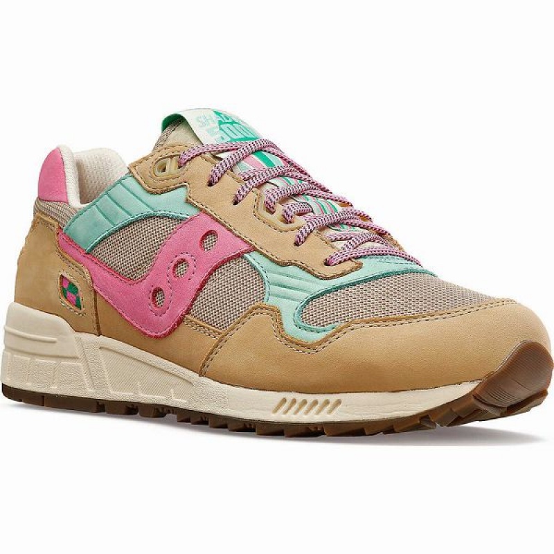 Women's Saucony Shadow 5000 Earth Citizen Sneakers Grey / Pink | BSAFYQZ-32