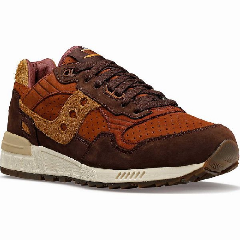 Women's Saucony Shadow 5000 Espresso Sneakers Brown | JOQKHTP-57