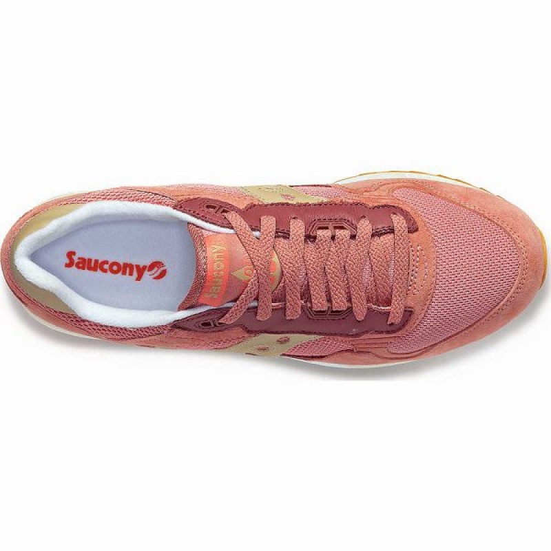 Women's Saucony Shadow 5000 Premium Sneakers Coral / Brown | EYRSHGD-01