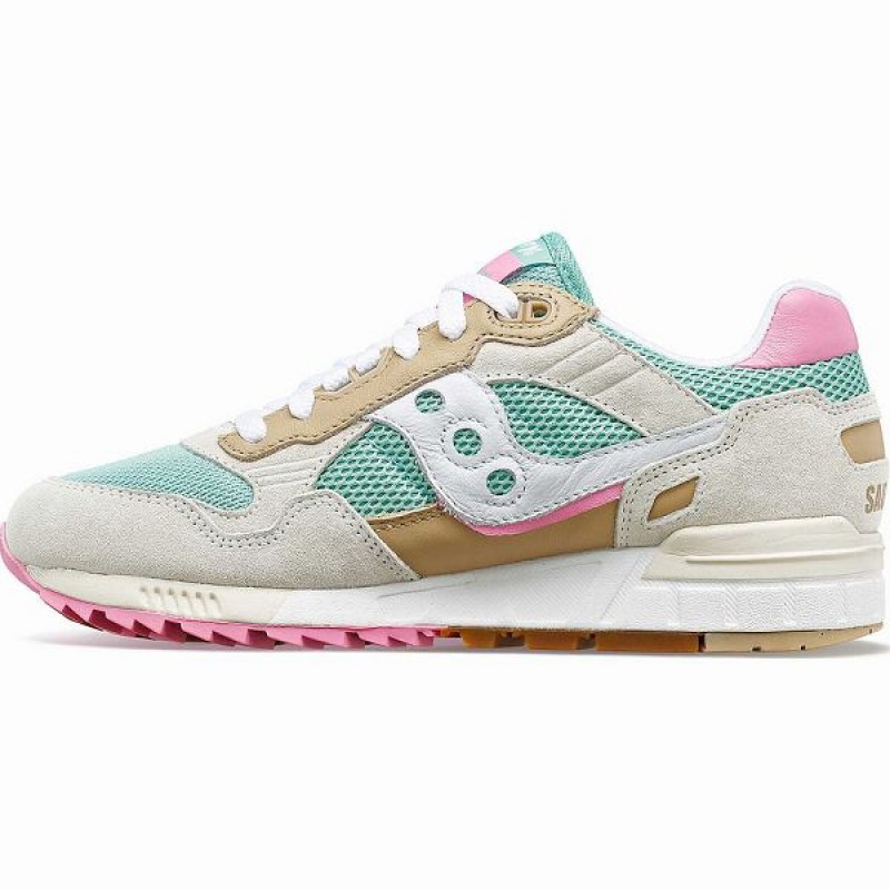 Women's Saucony Shadow 5000 Premium Sneakers Turquoise / Grey | JRXQUKL-90