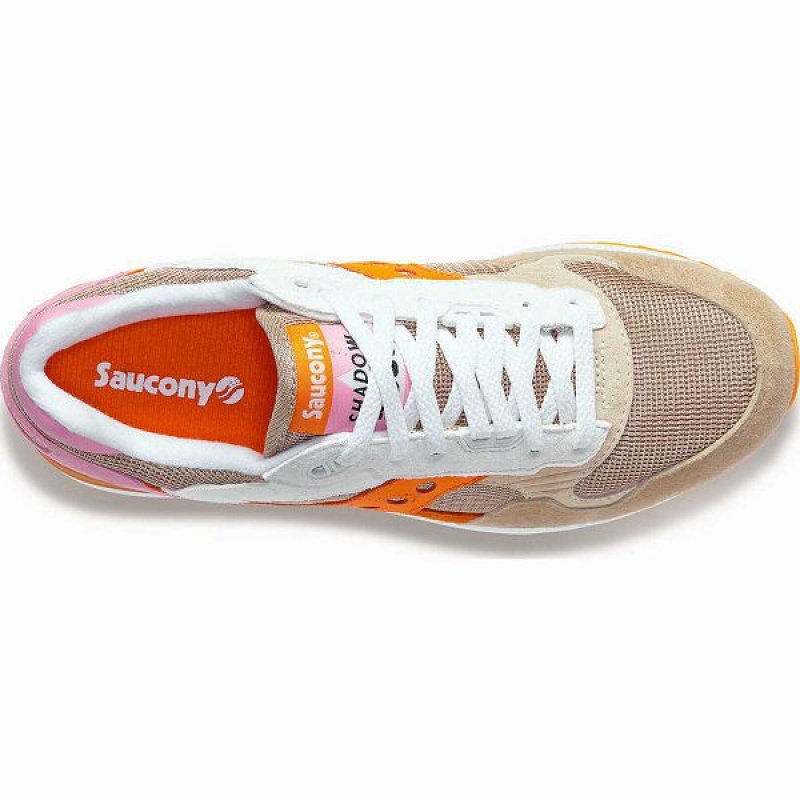 Women's Saucony Shadow 5000 Sneakers Brown / Orange | JHYUEIC-57