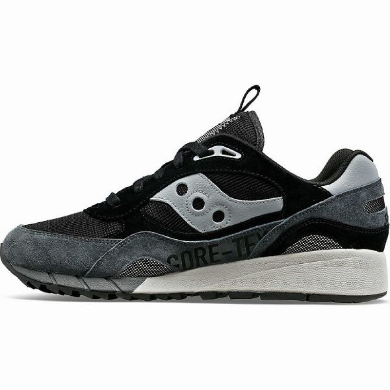 Women's Saucony Shadow 6000 GTX Sneakers Black | UFQPVMX-56