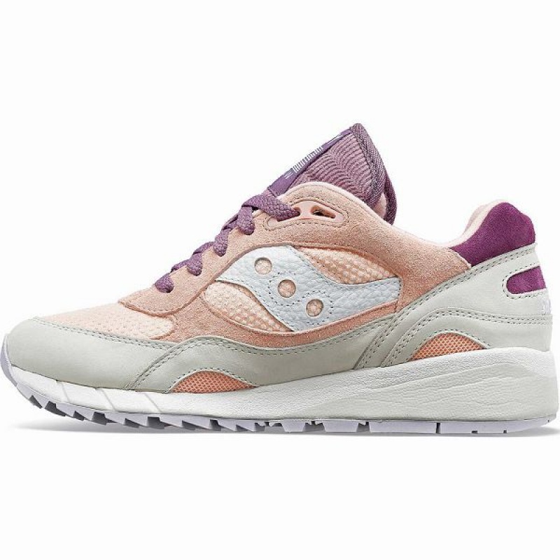 Women's Saucony Shadow 6000 Premium Sneakers Pink / Purple | AQBVDYX-28